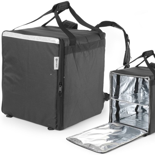 Backpack thermal delivery bag for transporting 10 pizza-boxes waterproof 72 l - Hendi 709801