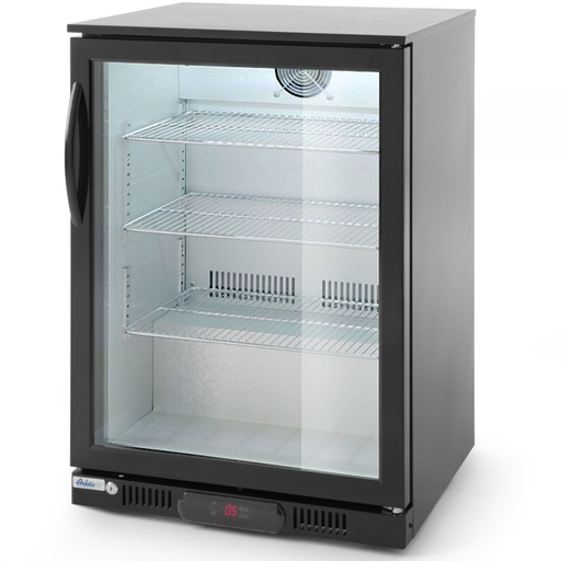 Beverage store bar refrigerator 1 door 3 shelves 135 W 126 l - Hendi 226568