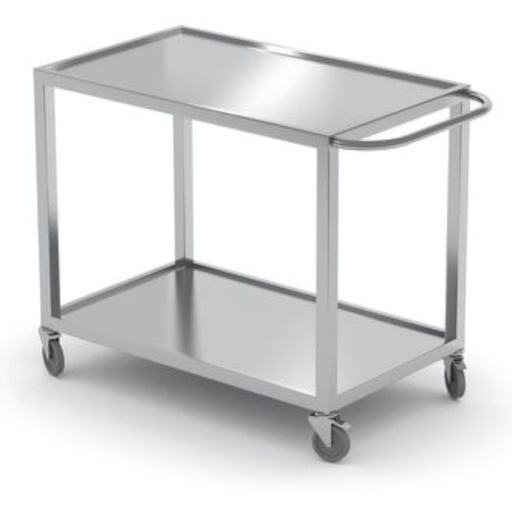 Welded mobile 2-shelf waiter's catering cart up to 100 kg - Hendi 816691