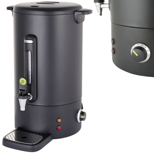 Coffee warmer with non-drip faucet black Concept Line 18 l - Hendi 211465