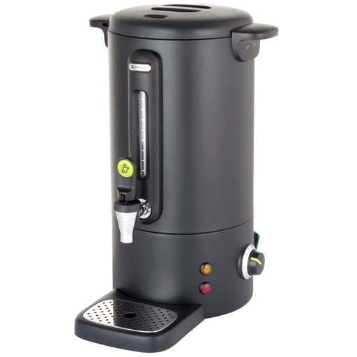 Coffee warmer with non-dripping faucet black Concept Line 10 l - Hendi 211458