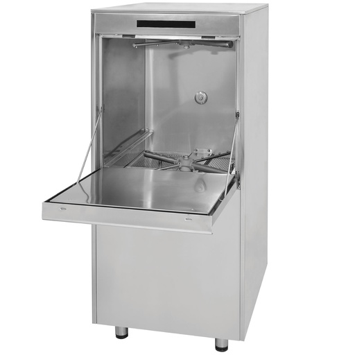 Food service dishwasher with dispenser pump basket 50x60 cm 400 V - Hendi 236574