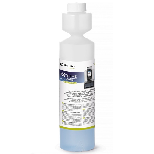 Liquid for cleaning the track of the milk frothing system in coffee machines 250 ml - Hendi 976661