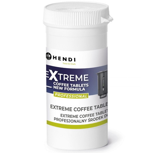 Tablets agent for cleaning thermos brewers coffee makers 25 pcs. - Hendi 976630