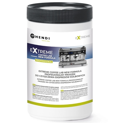 Powder agent for cleaning the interior of coffee maker thermos 750 g - Hendi 976685