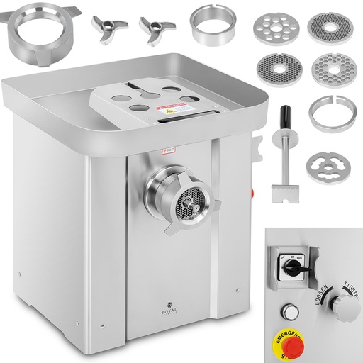 Wolf machine vegetable meat grinder industrial professional 800 kg/h 400 V 1500 W.