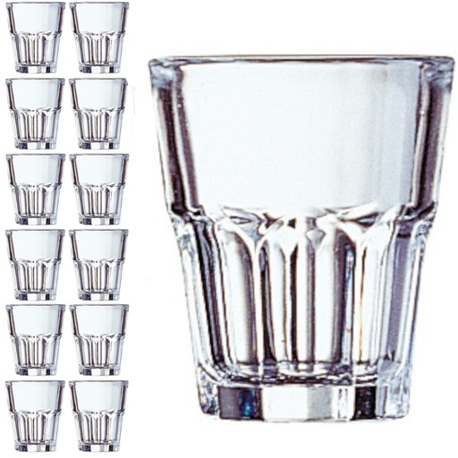 Arcoroc GRANITY shot vodka glass 45 ml set of 12 pcs. - Hendi 4755