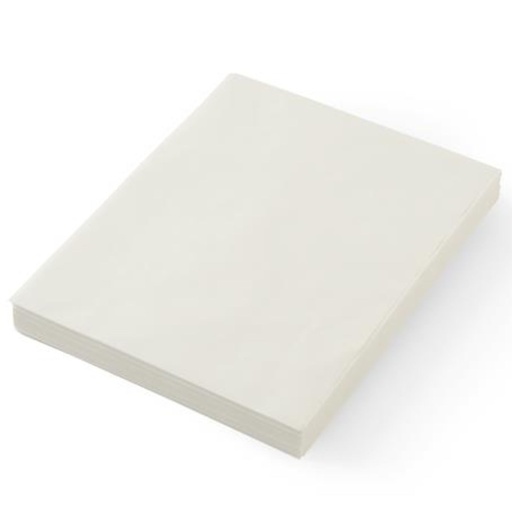 Parchment paper for snack fries white 500 pcs. 250x200 mm - Hendi 678237