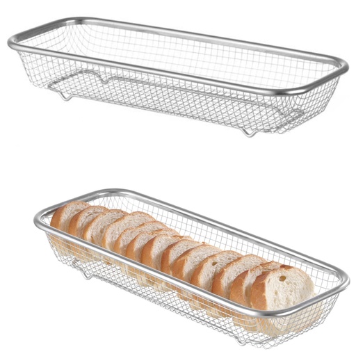 Wire basket for serving bread rolls 310x125x55 mm - Hendi 425565