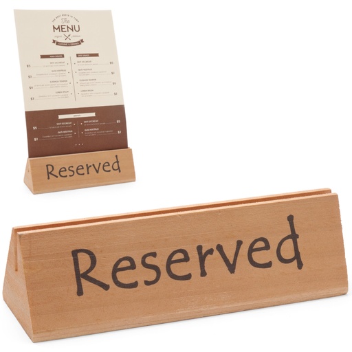 RESERVED RESERVED koka informācijas zīme - Hendi 664308