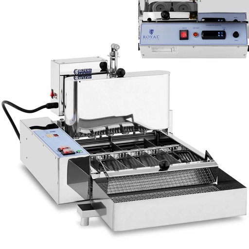 Mini doughnut donut molding machine 1440 pcs/hour 2800 W 8 l