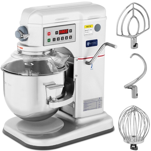 Planetary robot mixer with drop bowl RCPM-7.1D 7 l 230 V 650 W