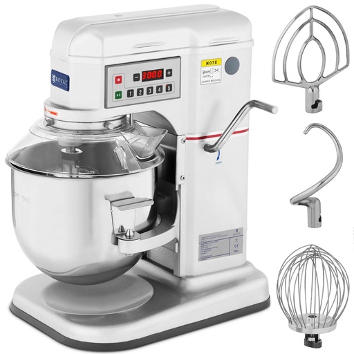 Planetary spiral robot mixer with drop bowl RCPM-7.1A 7 l 230 V 650 W