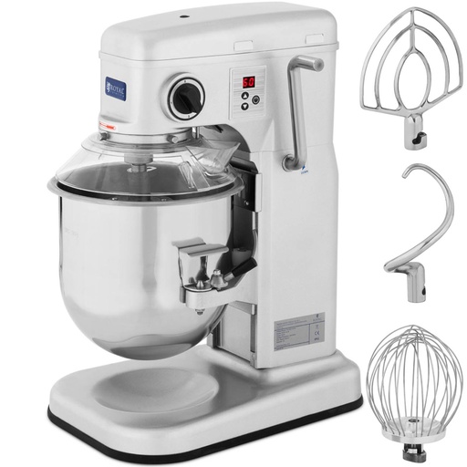 Planetary spiral robot mixer with drop bowl RCPM-10.1B 10 l 230 V 650 W