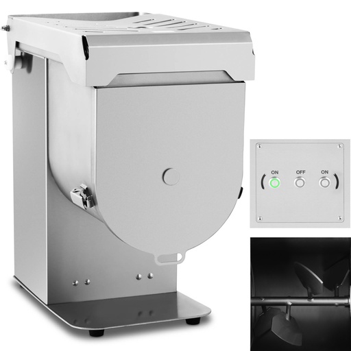Stainless steel 20 l 550 Watt electric meat stuffing mixer