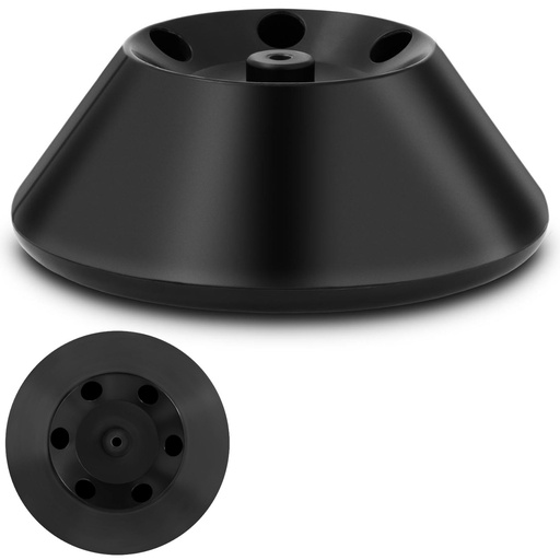 Angled rotor for laboratory centrifuge for 6 15 ml test tubes
