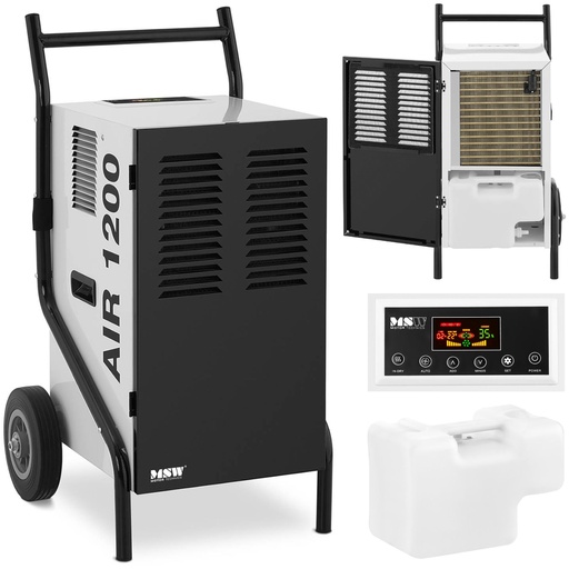 Dehumidifier industrial construction moisture absorber 50 l/24 h up to 80 m2