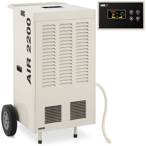 Dehumidifier industrial construction moisture absorber 158 l/24 h up to 120 m2