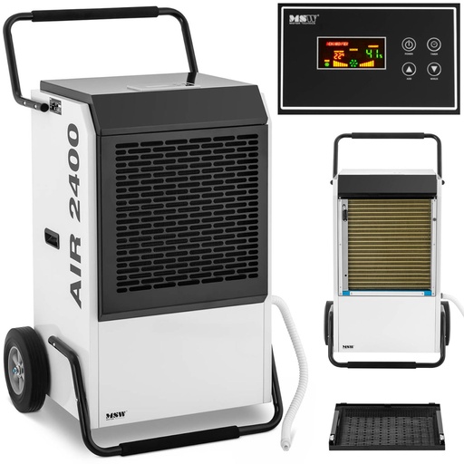 Dehumidifier industrial construction moisture absorber 158 l/24 h up to 220 m2