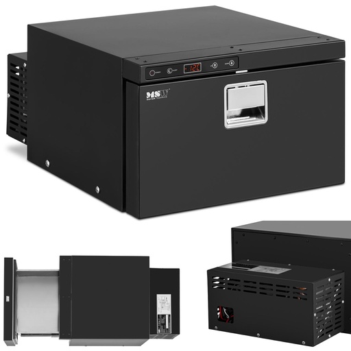 Refrigerator cooling drawer tourist compressor refrigerator for camper 12/24 V DC 35 W 16 l