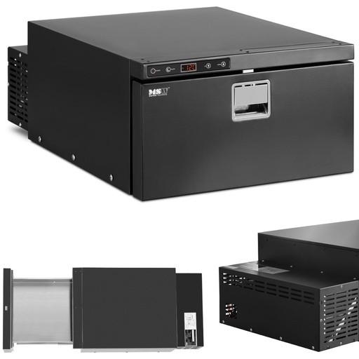 Refrigerator cooling drawer tourist compressor refrigerator for camper 12/24 V DC 36 W 28 l