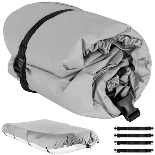 Brezenta pārklājs pontona RIB laivai ar motoru ūdensizturīgs 410x200x140 cm