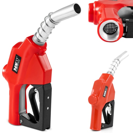 Fuel filling gun with 120 l/min locking sytem