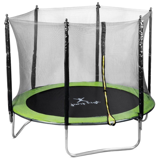 Garden trampoline for children adults with external netting ¶ 244 cm up to 100 kg.