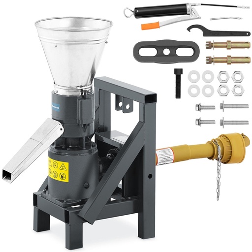 Pellet machine sawdust feed machine for tractor 120 kg/h diameter 150 mm.