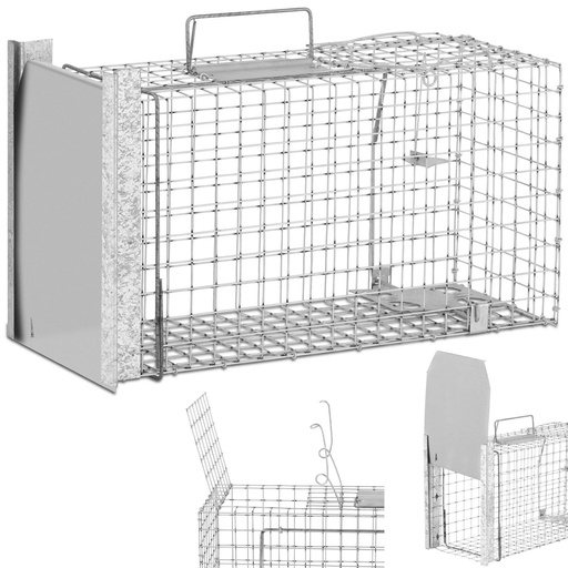 Rat trap marten trap snap trap one-sided 500x200x270 mm KIT