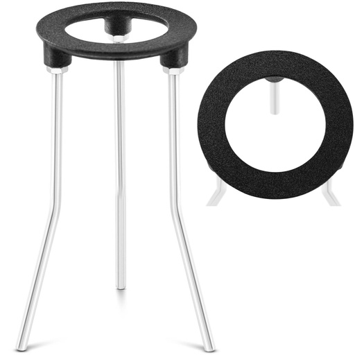 Ketaus apvalus laboratorinis trikojis 5,5 cm skersmens.