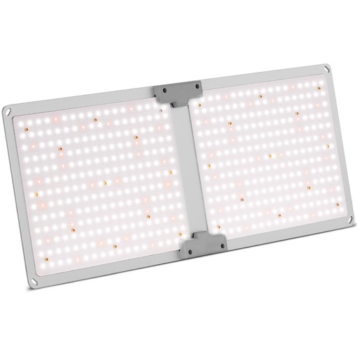 Viso spektro augalų augimo lempa 60 x 24 cm 468 LED 220 W sidabrinė