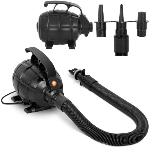 Electric pump for pool pontoon mattress 4 tips 500 Watt.