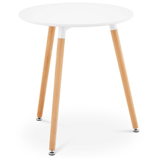 Skandinaviškas svetainės stalas biurui modernus apvalus stalas Ø 60 cm H 67 cm