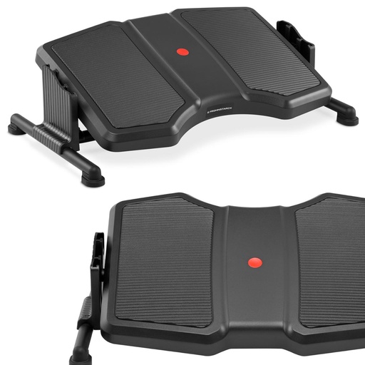 Ergonomisks biroja kāju balsts ar augstuma regulēšanu 9-15 cm