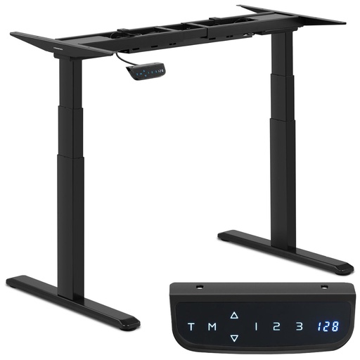 Galda statīvs ar elektrisko augstuma regulēšanu 62-128 cm līdz 125 kg