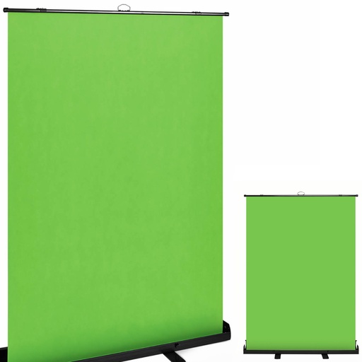 GREEN SCREEN grīdas foto fonu portatīvie 153,8x199 cm