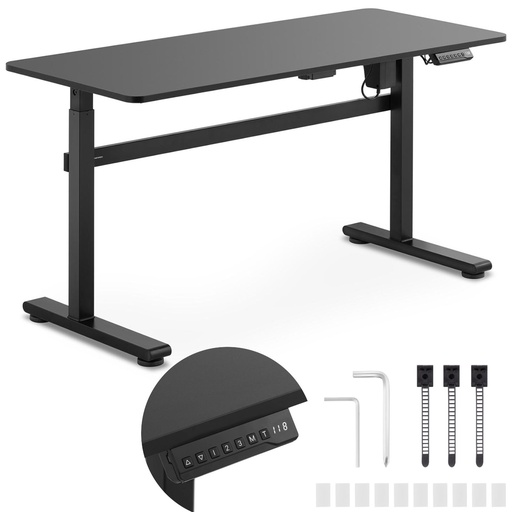Elektriskais rakstāmgalds ar regulējamu augstumu Augstums 73-118 cm Augšdaļa 140x60 cm