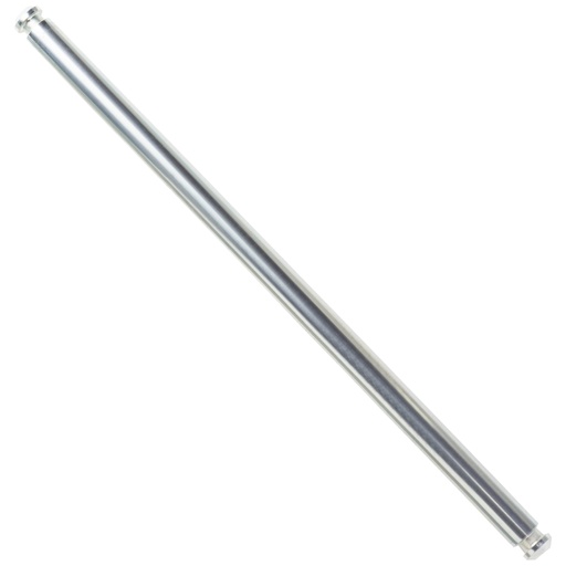 Riteņu ass 240L atkritumu konteinera riteņiem 552 mm garumā
