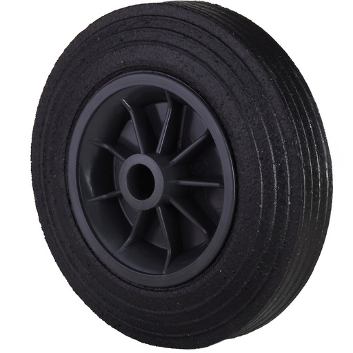 Gumijas atkritumu konteinera ritenis, diametrs 200 mm