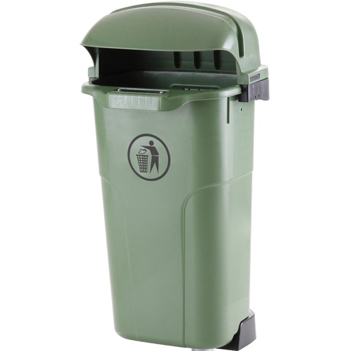 URBAN BIN 50L urbānais poga un sienas spainis - zaļš