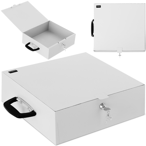 Slēdzams metāla dokumentu seifs 350 x 320 x 110 mm DIN A4