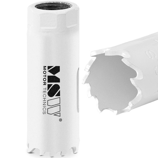 Bimetalinis grąžtas metalui, medienai, plastikui 19 mm skersmens.