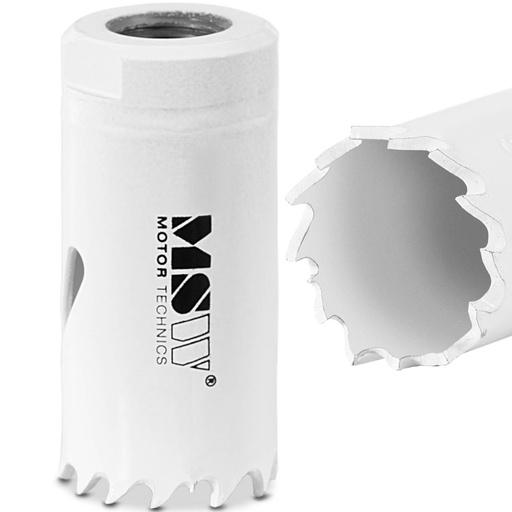 Bimetalinis grąžtas metalui medienai plastikui 25 mm skersmens.