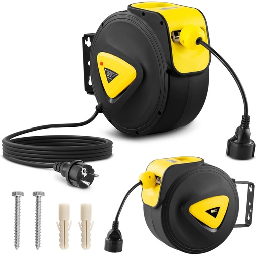 Automatinis elektrinis ilgintuvas ant ritės 20 m + 3 m