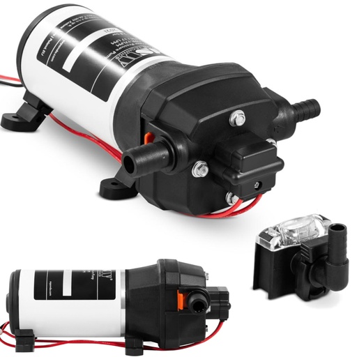 Ūdens spiediena sūknis laivu kemperim 17 l/min 12 V 6 A