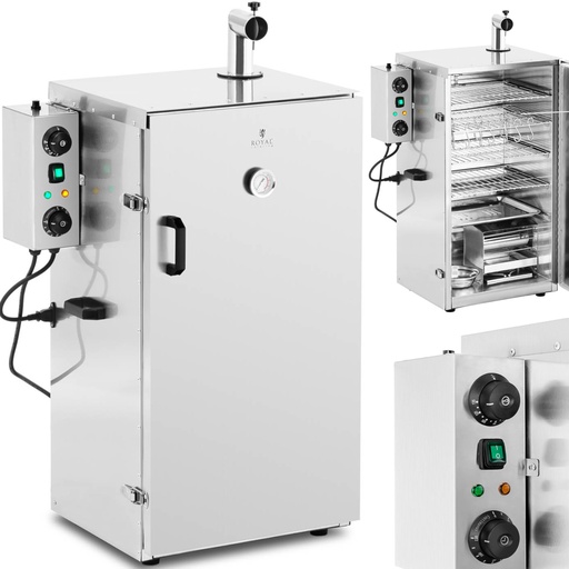 Elektrinė rūkykla 4 grotelės 105 l 1000 W