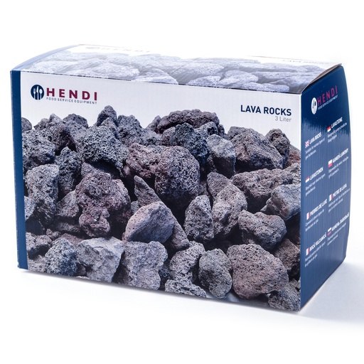 Lavas akmens gāzes grilam 3kg - Hendi 152706