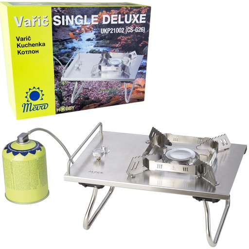 VIENĪGA DELUXE 5kW tūrisma kempinga gāzes plīts