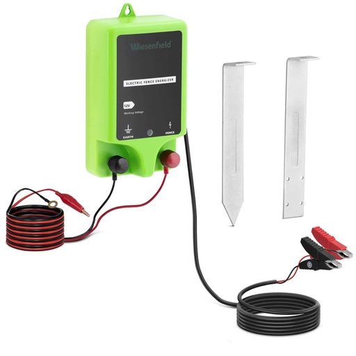 Electric shepherd electrifier for pasture fencing 12 V 2 J 20 km